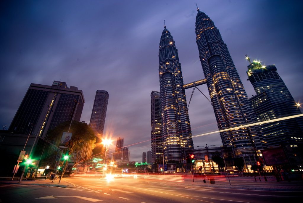 kuala lumpur, petronas twin towers, malaysia, klcc, blue hour, nightlights, twin tower, street light, kuala lumpur, malaysia, malaysia, malaysia, malaysia, malaysia